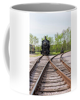 Milwaukee Road FP7 Train Illustration Coffee Mug
